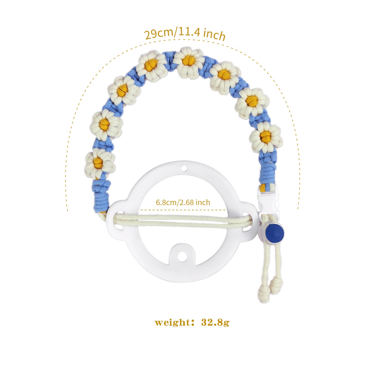 Wholesale Flower Daisy Sports Band Premium Silicone Ring Cup Sleeve Cup Accessories